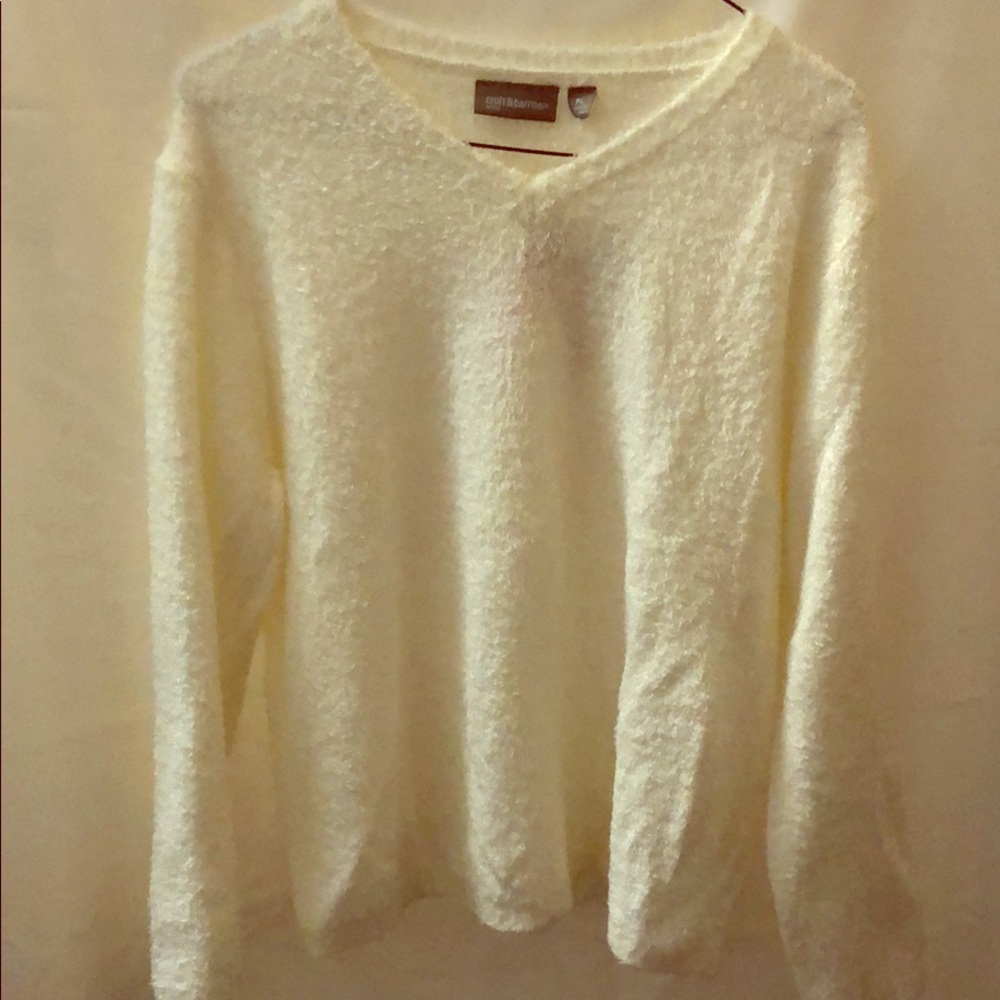 White sweater
